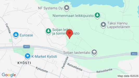 Apartments for rent i Pirkkala - kort over placeringen
