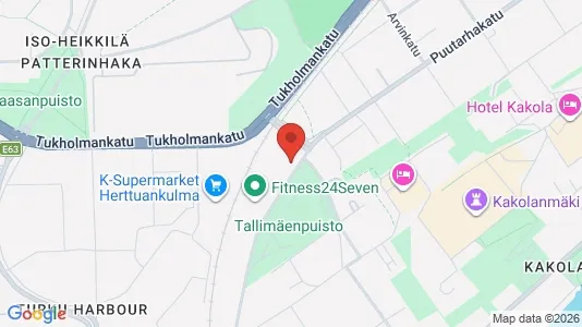 Apartments for rent i Turku - kort over placeringen