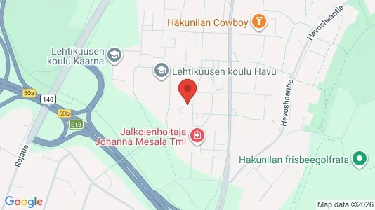 Apartments for rent i Vantaa - kort over placeringen