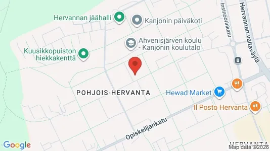 Apartments for rent i Tampere Kaakkoinen - kort over placeringen