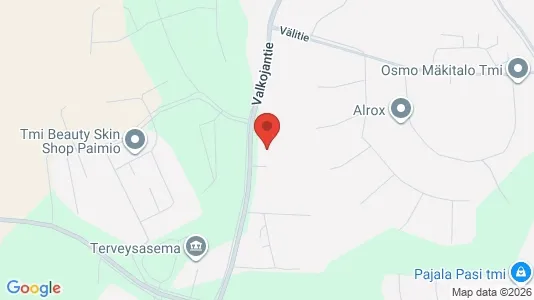 Apartments for rent i Paimio - kort over placeringen