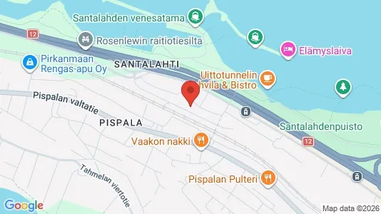 Apartments for rent i Tampere Lounainen - kort over placeringen