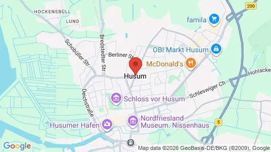 Apartments for rent i Nordfriesland - kort over placeringen