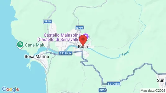 Apartments for rent in Bosa - Photo from Google Street View