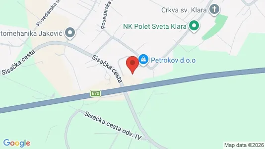 Apartments for rent i Sljeme (Medvednica-Tomislavac) - kort over placeringen
