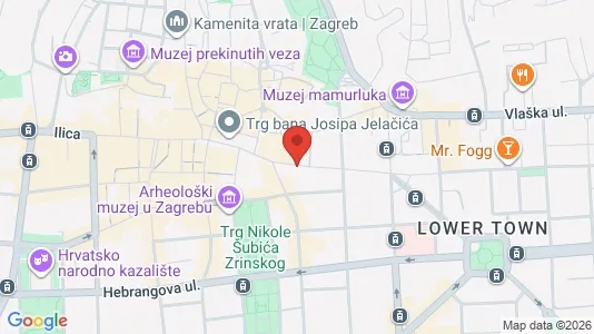 Apartments for rent i Sljeme (Medvednica-Tomislavac) - kort over placeringen