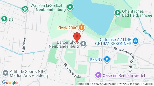 Apartments for rent i Mecklenburgische Seenplatte - kort over placeringen