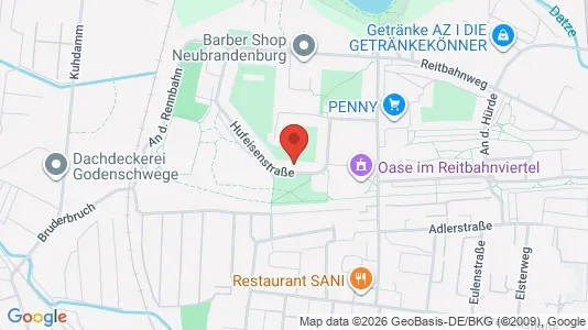 Apartments for rent i Mecklenburgische Seenplatte - kort over placeringen
