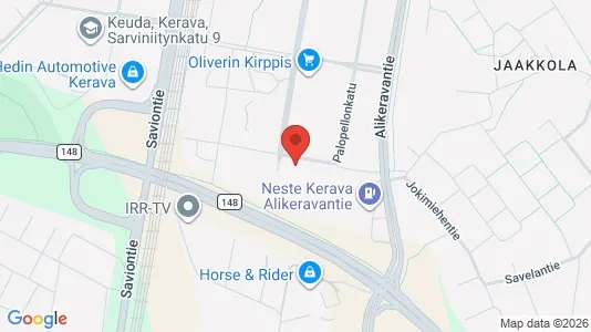 Apartments for rent i Kerava - kort over placeringen