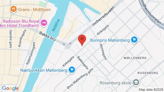 Apartments for rent in Trondheim Østbyen - Photo from Google Street View