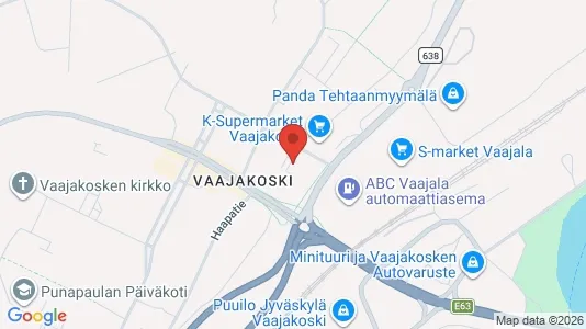 Apartments for rent i Jyväskylä - kort over placeringen