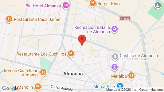 Apartments for rent in Almansa - Photo from Google Street View