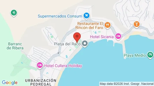 Apartments for rent in Cullera - Photo from Google Street View