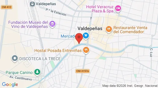 Apartments for rent in Valdepeñas - Photo from Google Street View