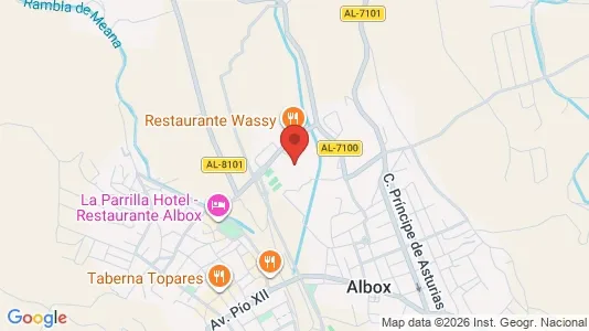 Apartments for rent in Albox - Photo from Google Street View