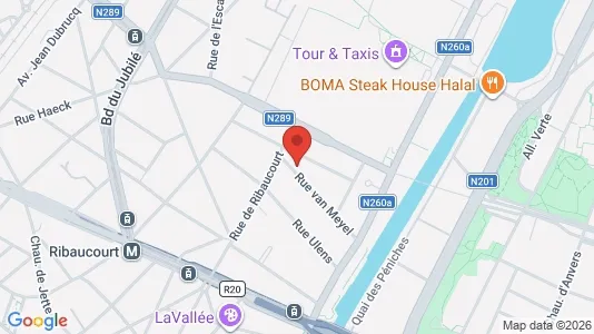 Apartments for rent in Brussels Sint-Jans-Molenbeek - Photo from Google Street View