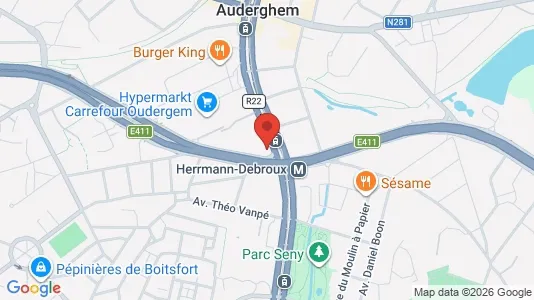 Apartments for rent in Brussels Oudergem - Photo from Google Street View