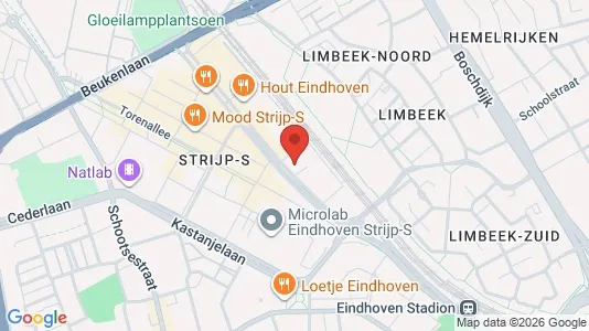 Apartments for rent i Eindhoven - kort over placeringen