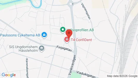 Apartments for rent i Hässleholm - kort over placeringen
