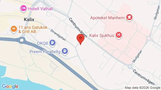 Apartments for rent i Kalix - kort over placeringen