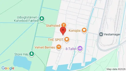 Apartments for rent i Copenhagen S - kort over placeringen