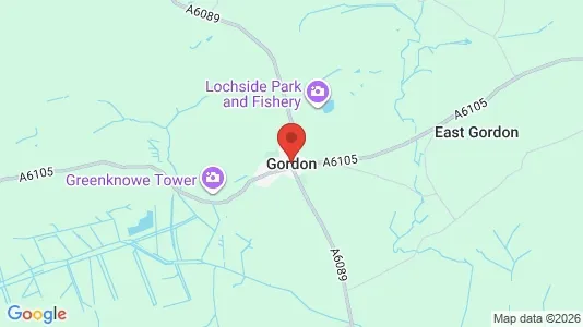 Apartments for rent i Gordon - Berwickshire - kort over placeringen