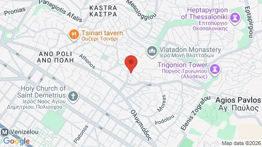 Apartments for rent i Neapoli-Sykies - kort over placeringen