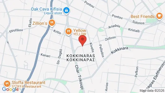 Apartments for rent i Kifisia - kort over placeringen