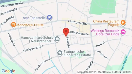 Apartments for rent i Wesel - kort over placeringen