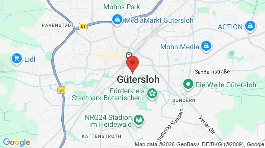 Apartments for rent in Gütersloh - Photo from Google Street View