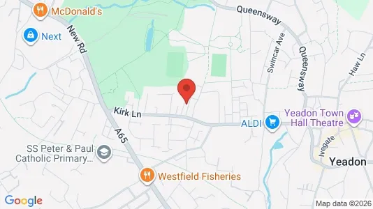 Apartments for rent i Leeds - West Yorkshire - kort over placeringen