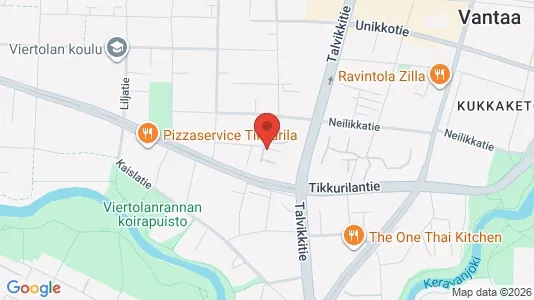 Apartments for rent i Vantaa - kort over placeringen