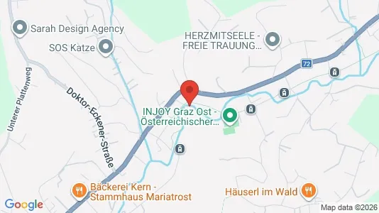 Apartments for rent i Graz - kort over placeringen