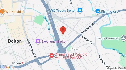 Apartments for rent i Bolton - Lancashire - kort over placeringen