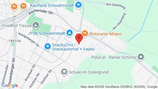 Apartments for rent i Schwalm-Eder-Kreis - kort over placeringen