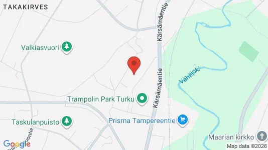 Apartments for rent i Turku - kort over placeringen