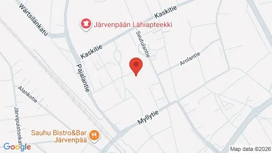 Apartments for rent i Järvenpää - kort over placeringen
