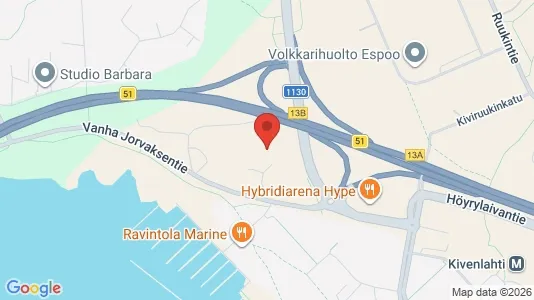 Apartments for rent i Espoo - kort over placeringen