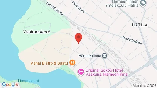 Apartments for rent i Hämeenlinna - kort over placeringen