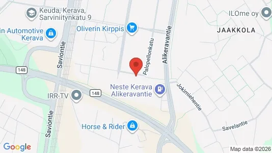 Apartments for rent i Kerava - kort over placeringen