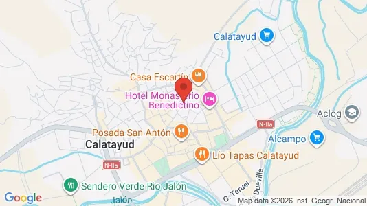 Apartments for rent in Calatayud - Photo from Google Street View