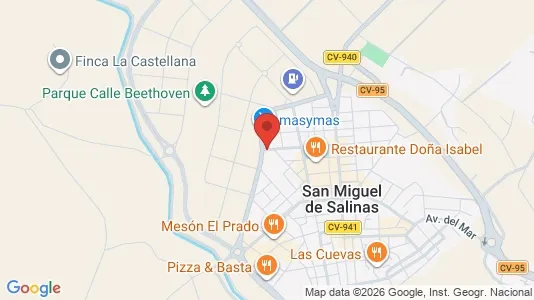 Apartments for rent i Orihuela - kort over placeringen