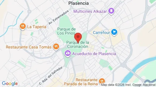 Apartments for rent in Plasencia - Photo from Google Street View