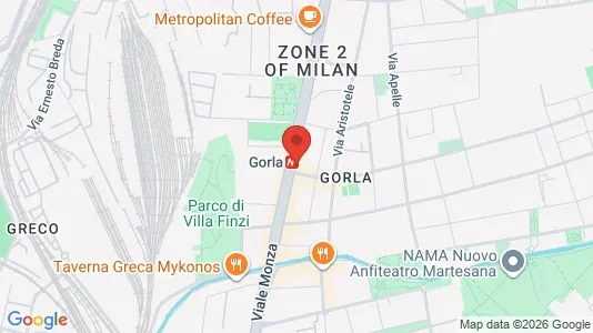 Rooms for rent i Milano Zona 2 - Stazione Centrale, Gorla, Turro, Greco, Crescenzago - kort over placeringen