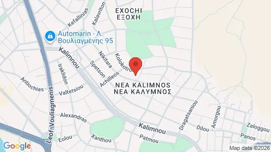 Apartments for rent i Glyfada - kort over placeringen