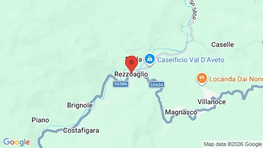 Apartments for rent in Rezzoaglio - Photo from Google Street View