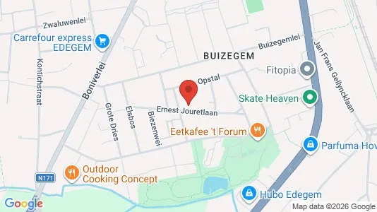 Apartments for rent i Edegem - kort over placeringen
