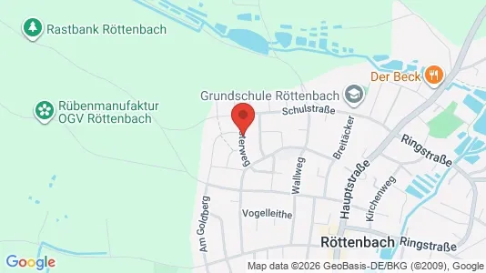 Apartments for rent i Erlangen-Höchstadt - kort over placeringen