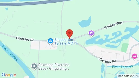 Apartments for rent i Shepperton - Middlesex - kort over placeringen