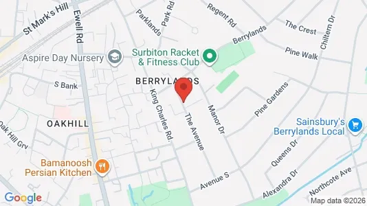 Apartments for rent i Surbiton - Surrey - kort over placeringen